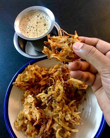 My Mil's Onion Pakodas