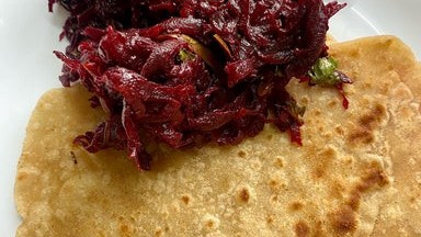 Image of Beetroot Subzi for Rotis - My sister's recipe