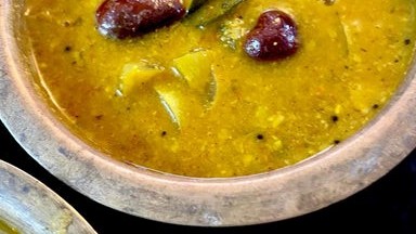 Image of Podavalangai / Snake gourd  Poricha Kuzhambu - my mil's recipe 