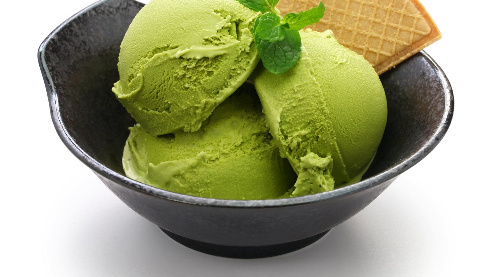 Image of GREEN TEA VEGAN ICE CREAM