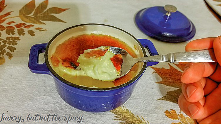 Image of SAVORY POBLANO CUSTARD