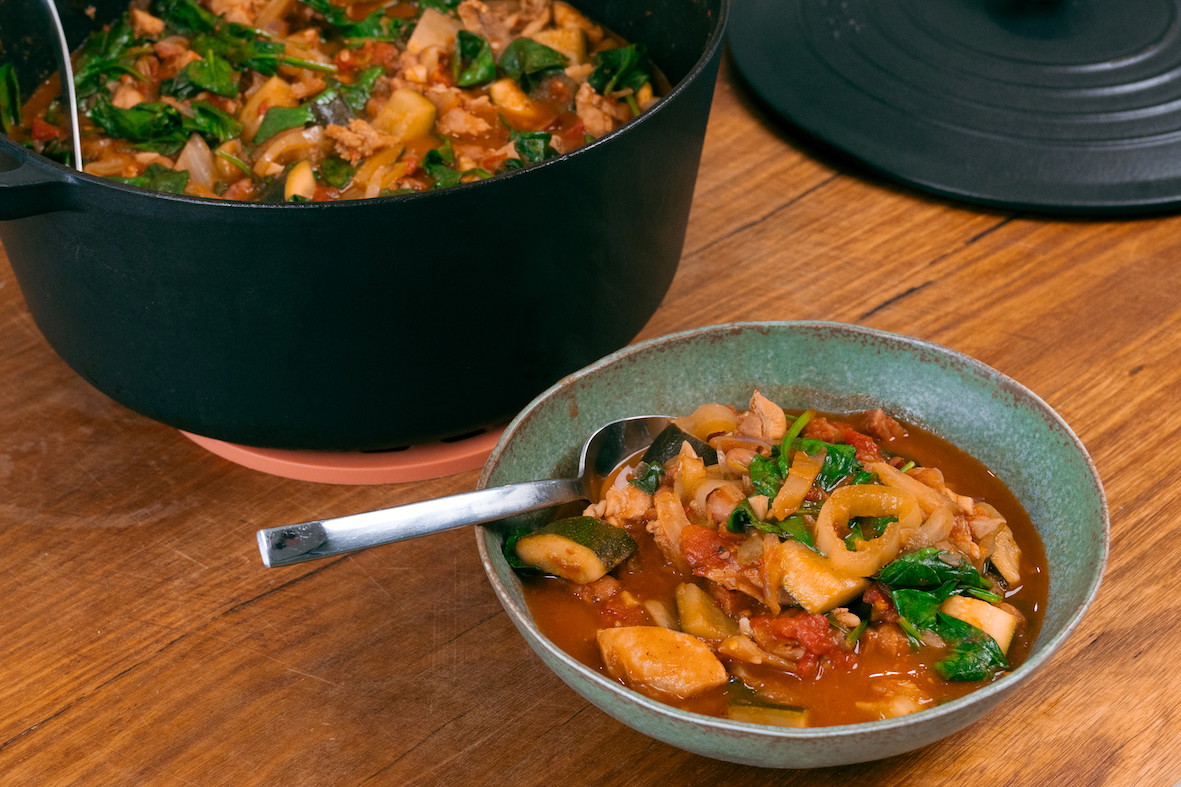 One pot chicken and veg