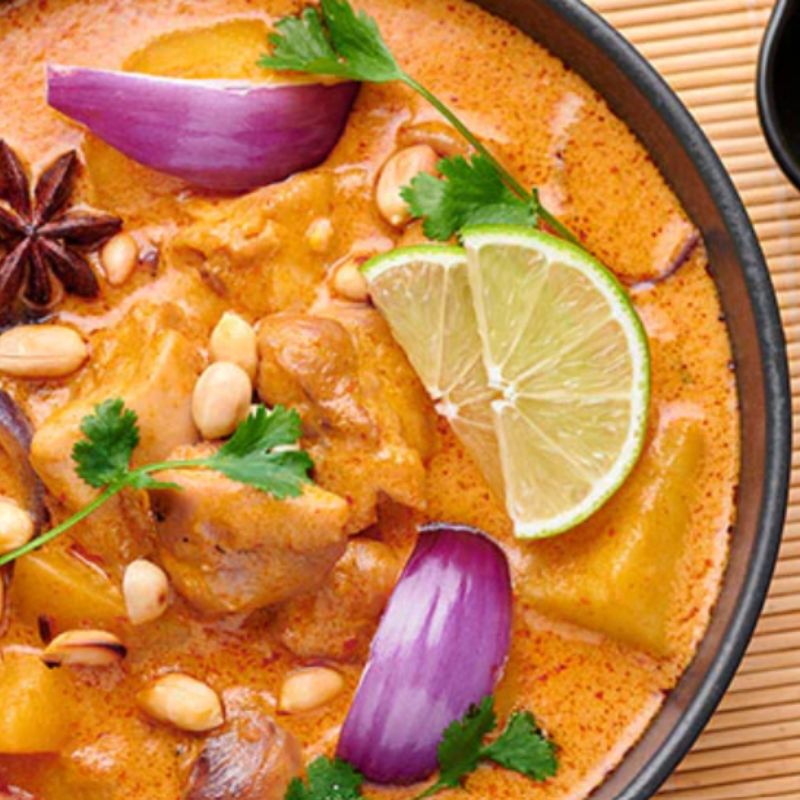 Crock-pot Thaise pinda kip