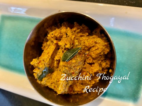 Zucchini Thogayal