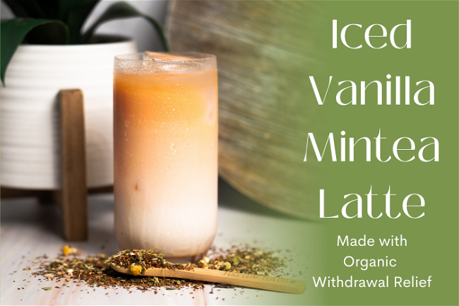 Image of Iced Vanilla Mintea Latte