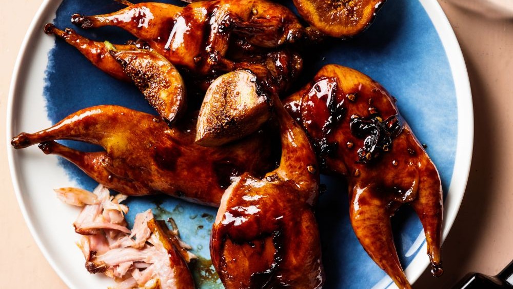 Image of Barbecue Quail with Pukara Estate Balsamic Glaze