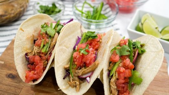 Image of Slow Cooker Chicken Tacos