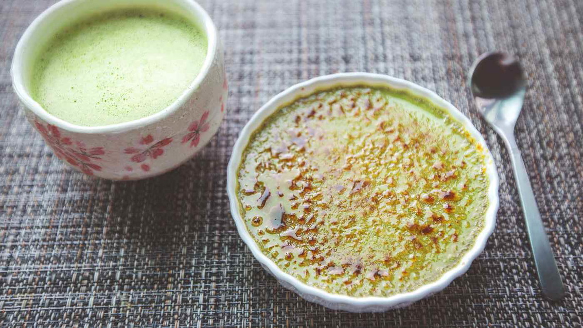 Crème brûlée Matcha