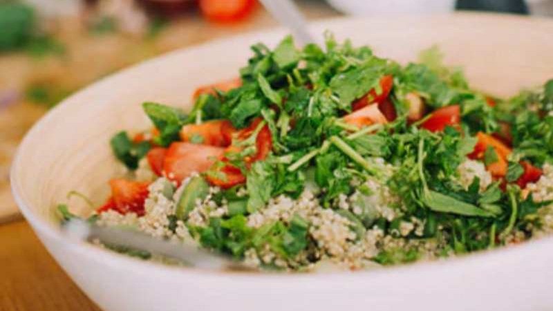 Image of Couscous salade Met Radijs En Pijnboompitten
