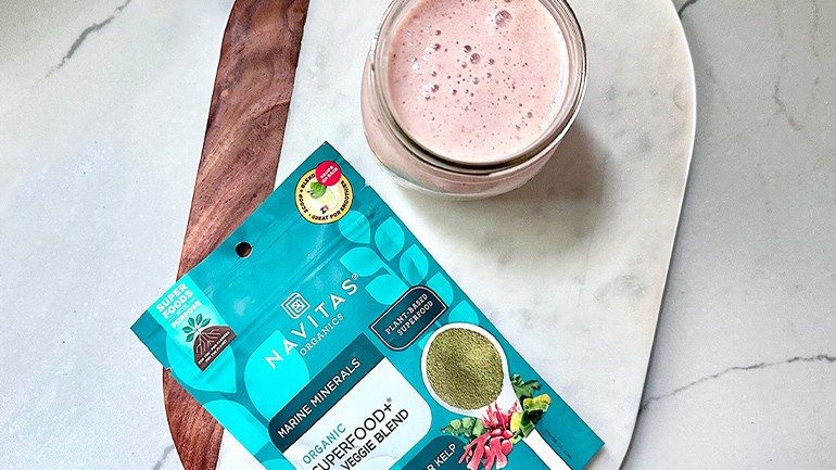 Ocean Bliss Smoothie Recipe | Navitas Organics