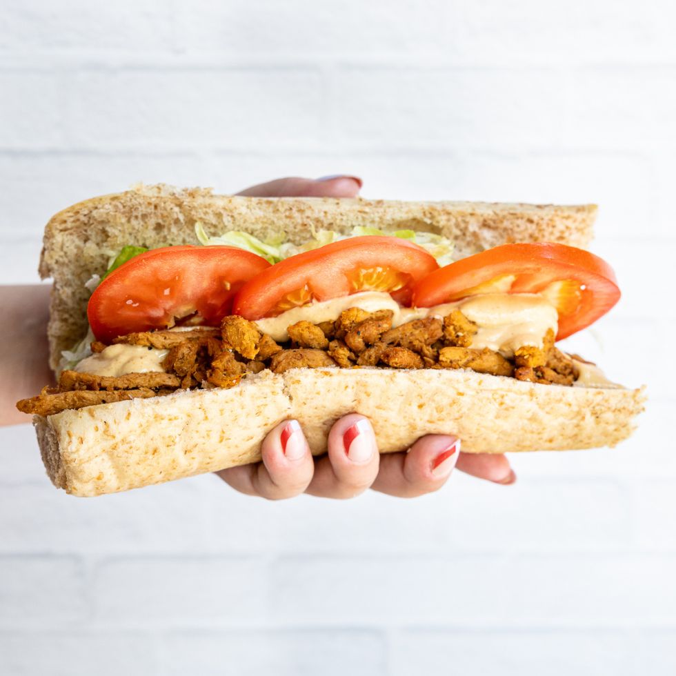 Pulled BVQ Po’Boy Sandwich  