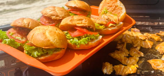 Grilled Fish Sandwiches