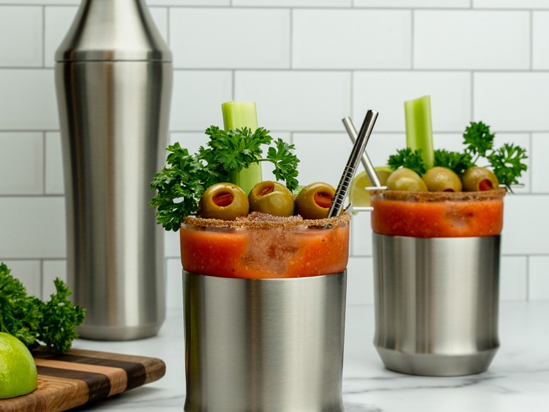 Custom Bloody Mary Glasses