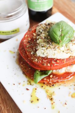 TOMATO BASIL RICOTTA STACKS