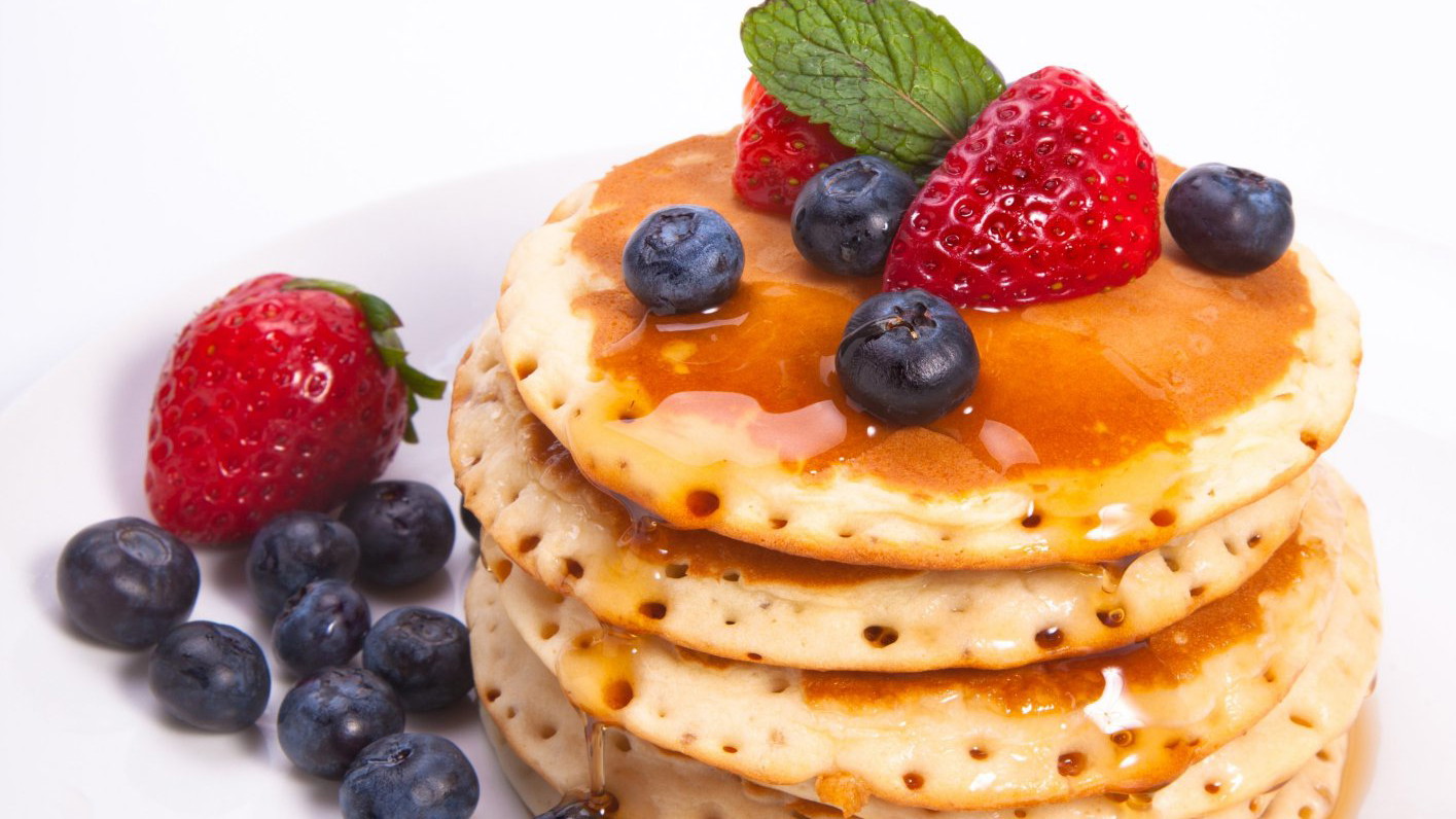 Image of LOW-SALT DIET FLUFFY PANCAKES