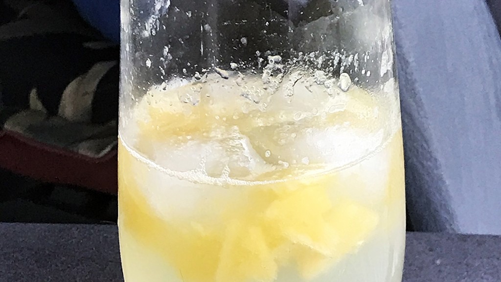 Image of Peach Basil Cocktail