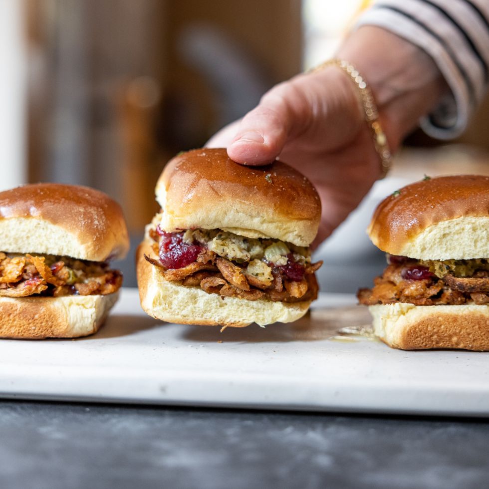 Rotisserie Chicken Thanksgiving Sliders