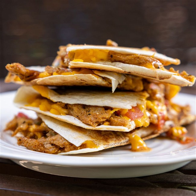 Barvecue Quesadilla