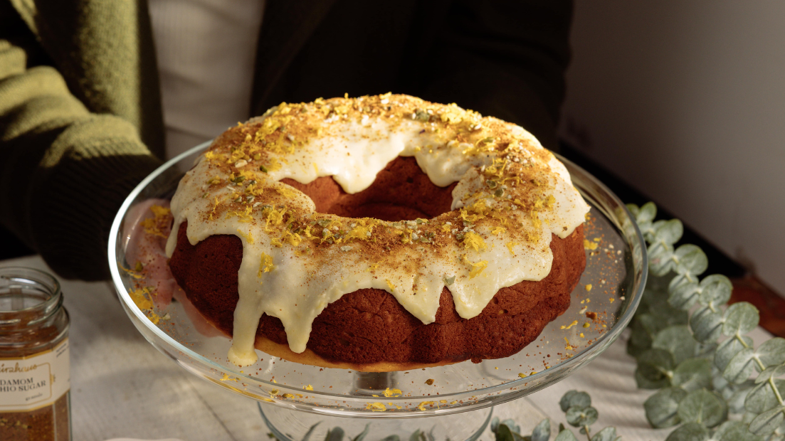 Image of Lemon Cardamom Bundt Cake