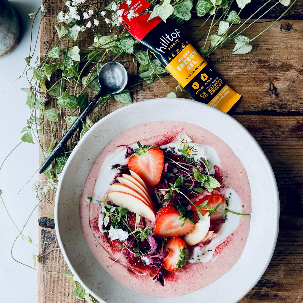Strawberry Kefir Bowl