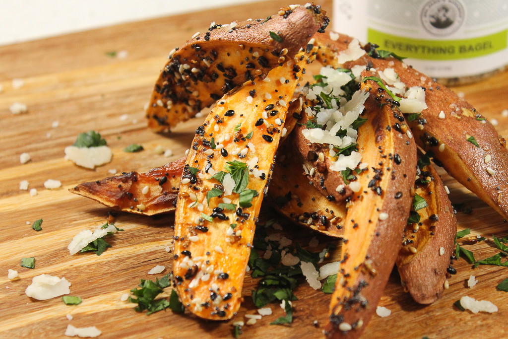 PARMESAN SWEET POTATO WEDGES