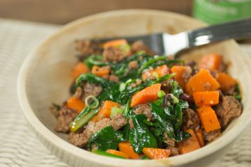 CHORIZO SWEET POTATO BOWL