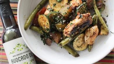 Image of OVEN ROASTED CHICKEN AND VEGGIES