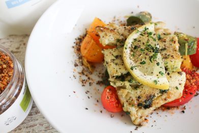 EASY BAKED LEMON COD