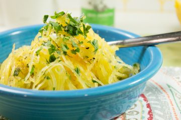 INSTANT POT PUMPKIN SPICED SPAGHETTI SQUASH