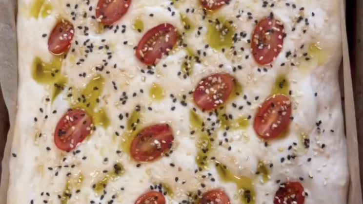 Image of From Italy, with Mingle: Everything Bagel Focaccia!
