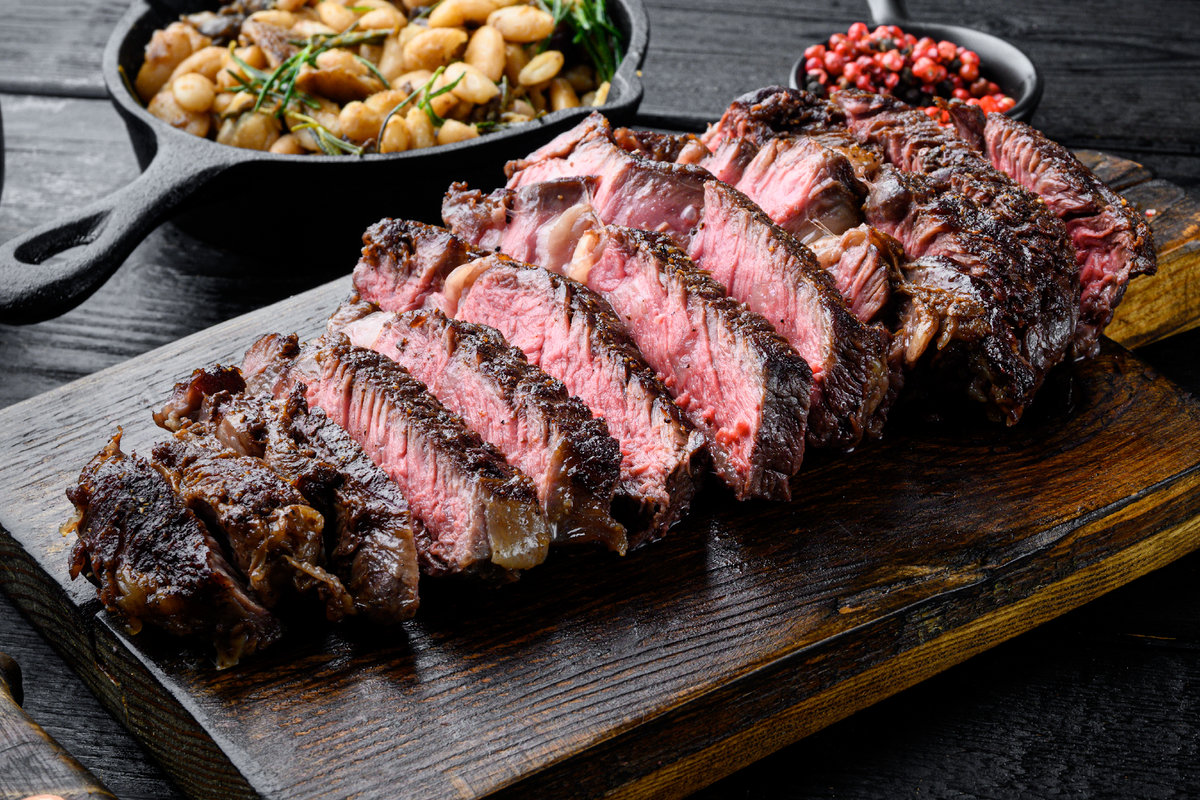 Cumin Steak with Spicy Salsa