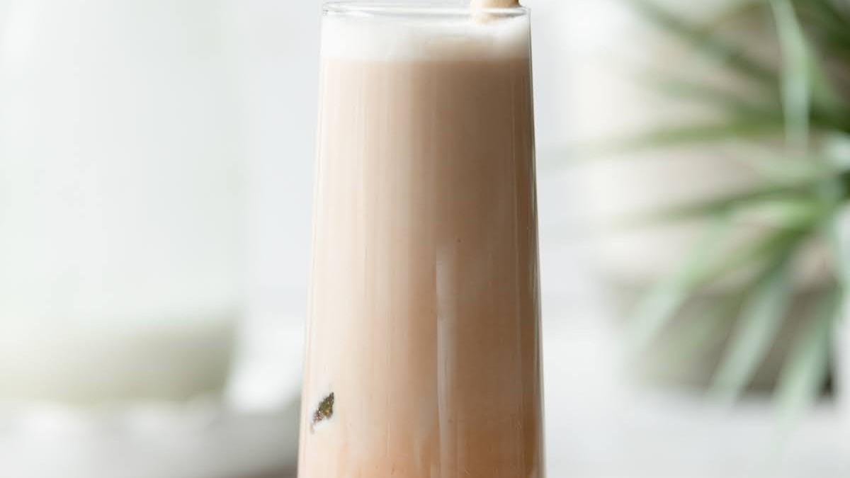 Image of The Sweetest Almond or Oat Milk Bubble Tea Recipe