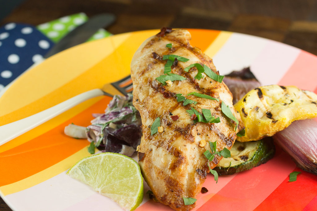 MOKY TEQUILA LIME MARINATED CHICKEN