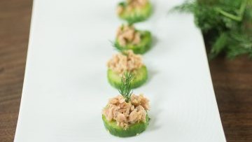 Image of TUNA CUCUMBER BITES