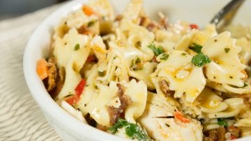 Image of CHICKEN AND BACON PASTA SALAD