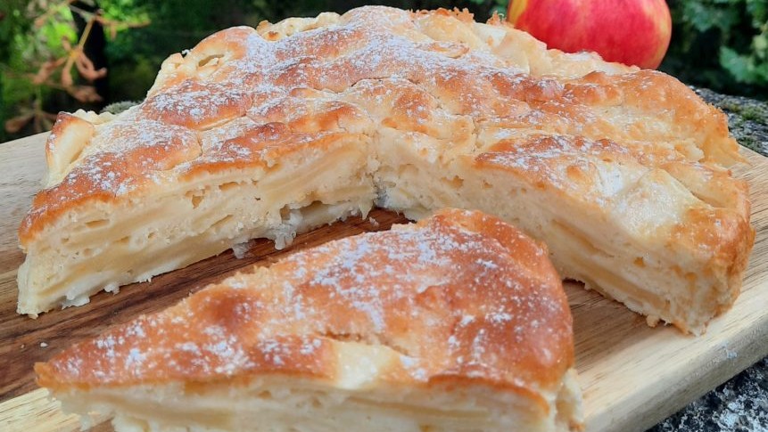 Blitzschneller Apfelkuchen-image