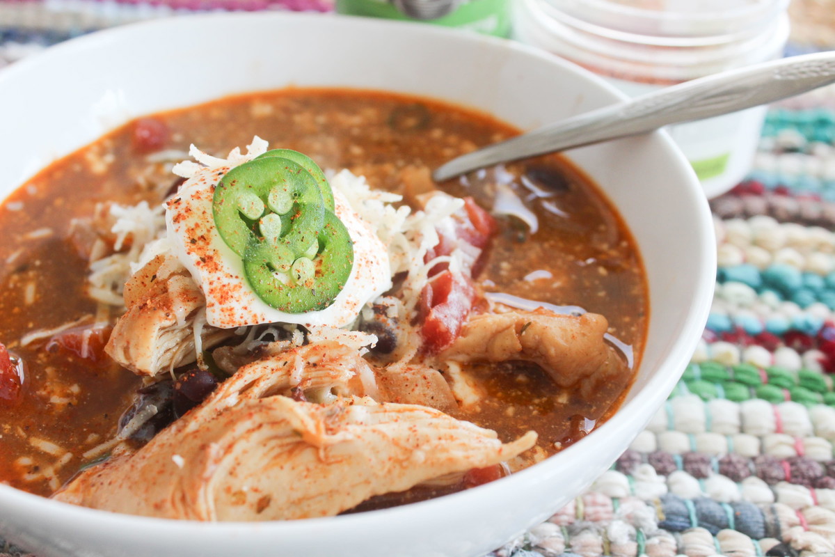 CHICKEN ENCHILADA SOUP