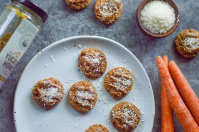 CARROT CAKE BREAKFAST COOKIES