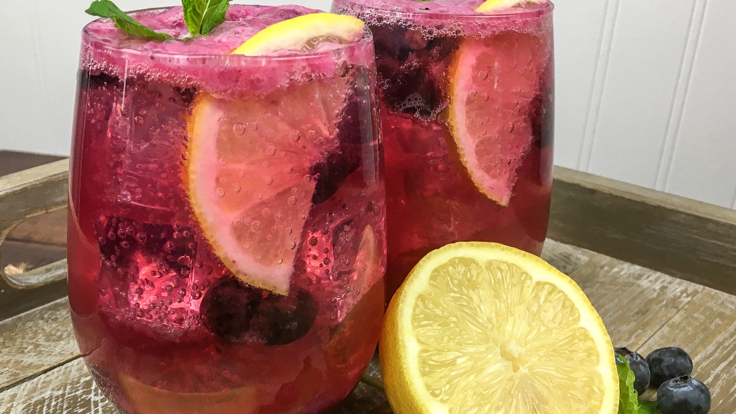 Image of Sparkling Blueberry Maple Lemonade