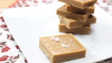 Image of SALTED HONEY PEANUT BUTTER FUDGE