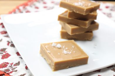 SALTED HONEY PEANUT BUTTER FUDGE