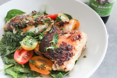 SWEET HABANERO CHICKEN THIGHS