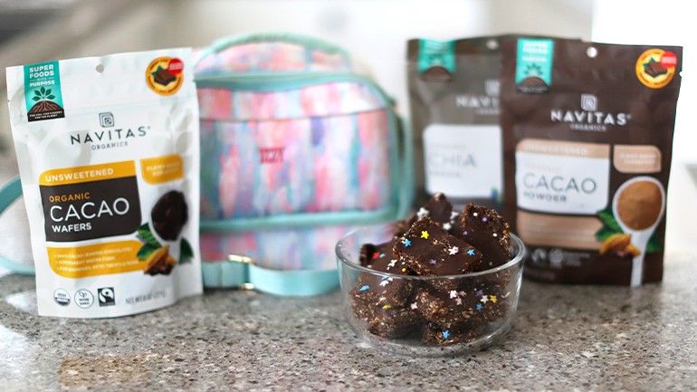 No-bake Cacao Bars Recipe | Navitas Organics