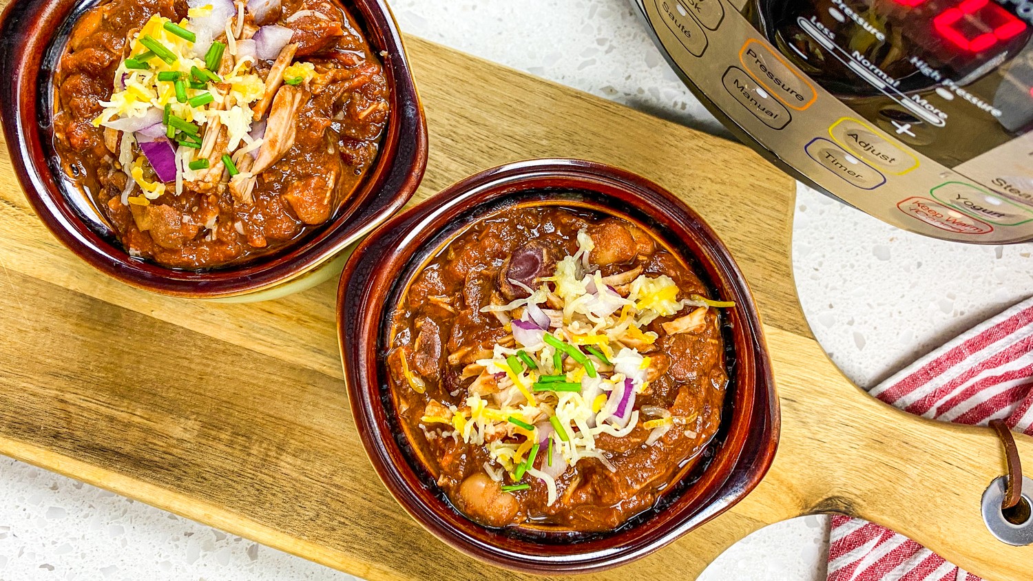 Image of Instant Pot® Pulled Pork Chili 