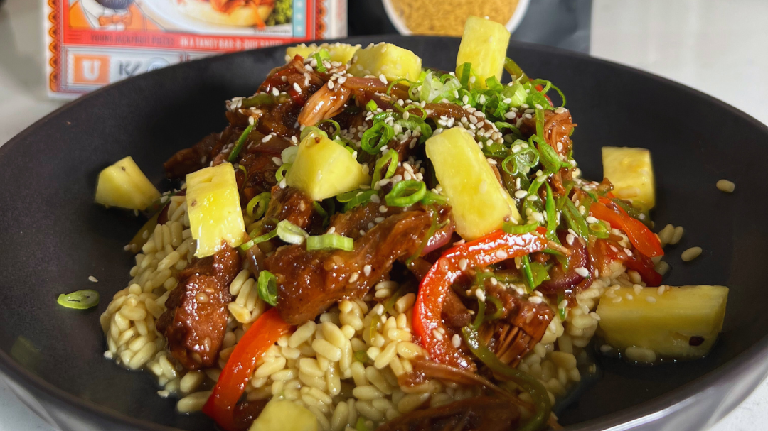 Image of Tropical Jackfruit Stir Fry over RightRice®