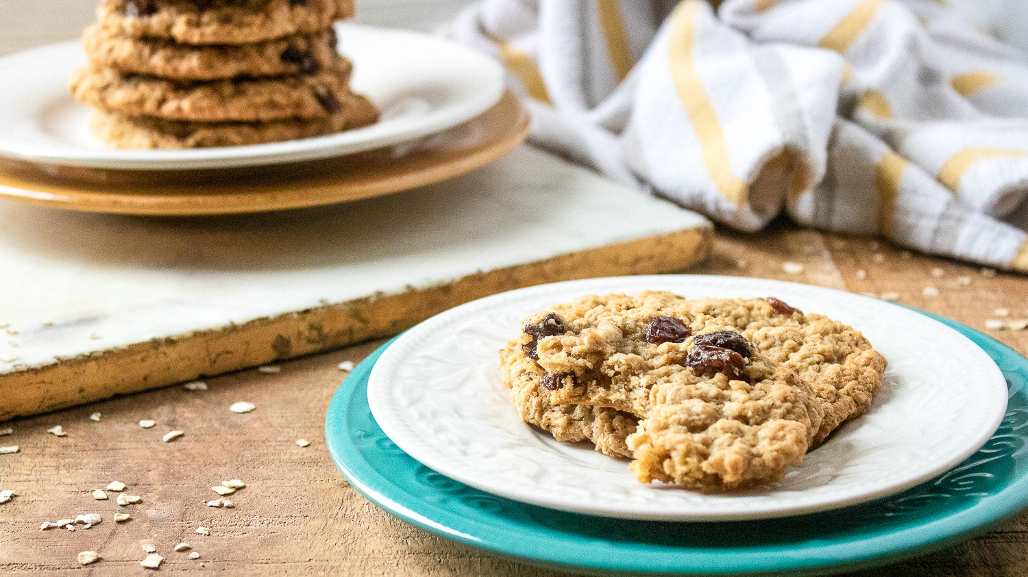 Image of Oatmeal Raisin Cookies Recipe