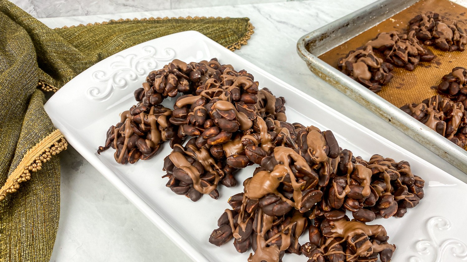 Image of Chocolate Peanut Clusters Recipe 