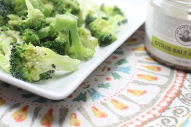 GARLIC CREAMED BROCCOLI