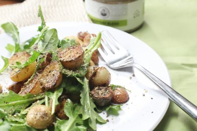 ROASTED POTATO AND ARUGULA SALAD