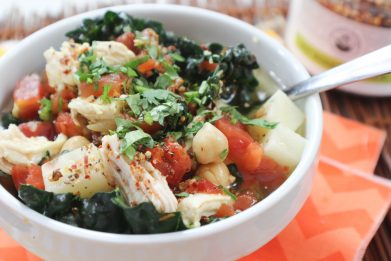 TUSCAN CHICKEN AND CHICKPEA SOUP